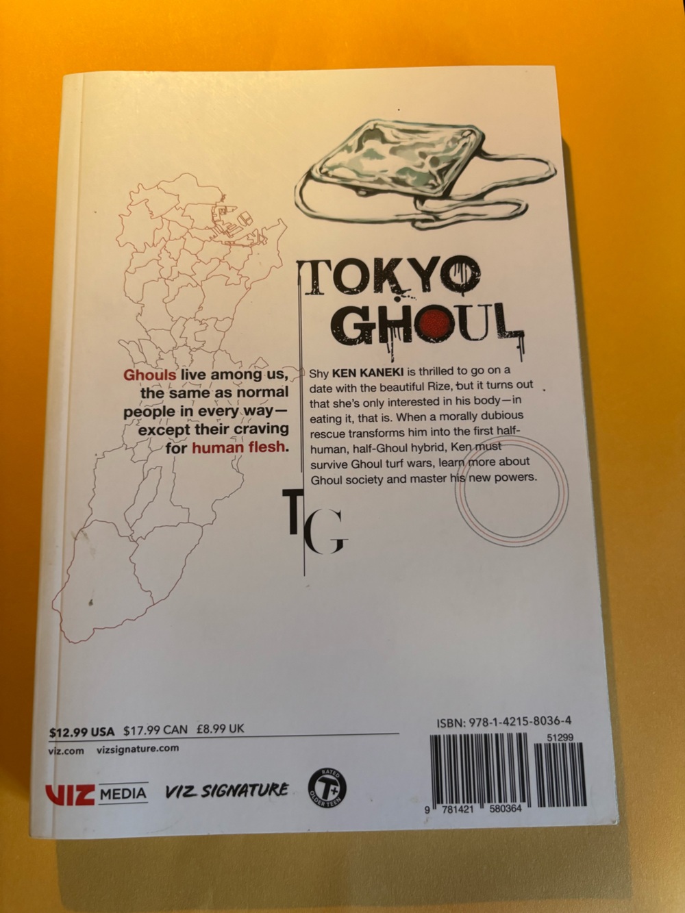 Tokyo Ghoul Volumes 1, 2, and 3 Manga - Picture 2 of 4
